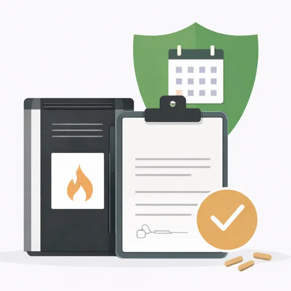 Contrat entretien poêle à granulés