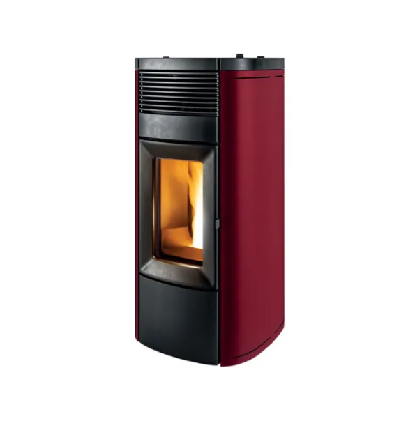 [7124034] Poêle à granulés MCZ MUSA AIR MATIC CORE (10,0 kW, Métal Bordeaux)