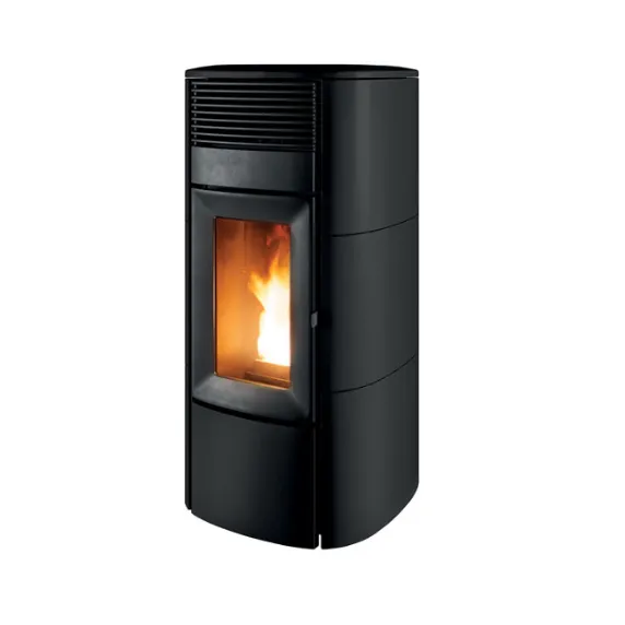 [7122049] Poêle à granulés MCZ CLUB AIR (10,0 kW, Céramique Black, R - Arrière)