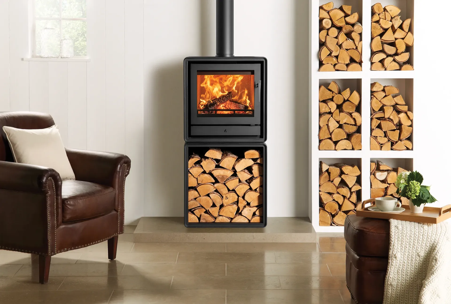 Poêle à bois STOVAX RIVA 2 FREESTANDING 50