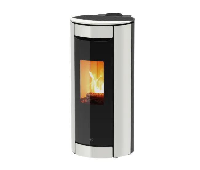 [BOTERO2/1/8KW/C/1] Poêle à granulés - Jolly Mec BOTERO 2 (8,0 kW, Verre blanc, XUP - Conduit coaxial)