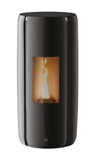 [MATISSE/2/6KW/C/2] Poêle à granulés - Jolly Mec MATISSE (6KW, Verre noir, XUP - Conduit coaxial)
