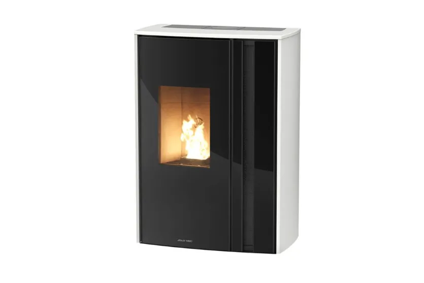 [MELTEMI/12KW/C/1] Poêle à granulés - Jolly Mec MELTEMI (12,0 kW, Verre blanc, XUP - Conduit coaxial)