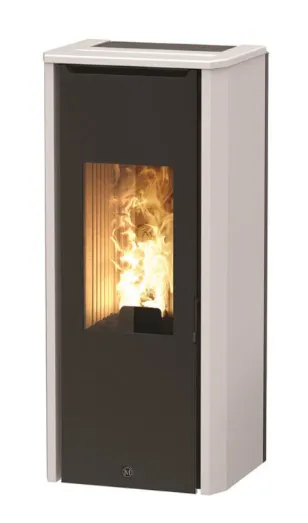 [PADDY/8KW/1] Poêle à granulés - Jolly Mec PADDY (8,0 kW, Ceramic crème blanc)