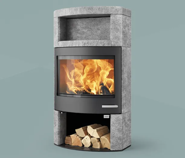Poêle à bois SKANTHERM ATOR + PANORAMA