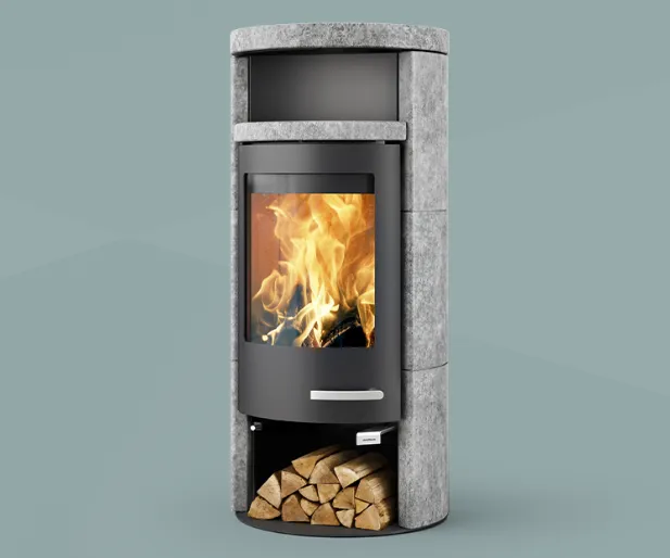 Poêle à bois SKANTHERM MERANO RUND