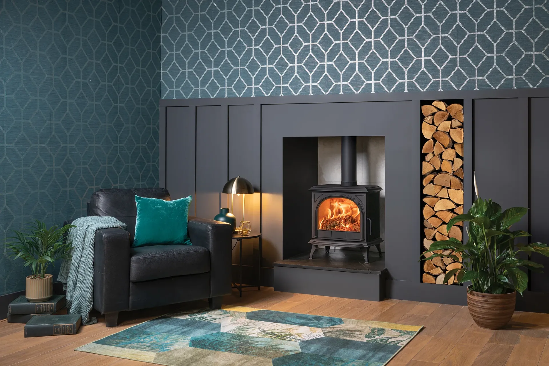 Poêle à bois STOVAX HUNTINGDON 30