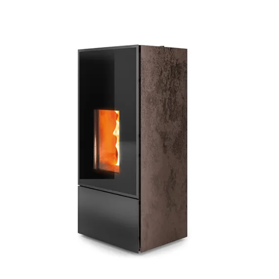 [7122083] Poêle à granulés MCZ EIKO NATURAL MATIC CORE (Materia Corten, R - Arrière)