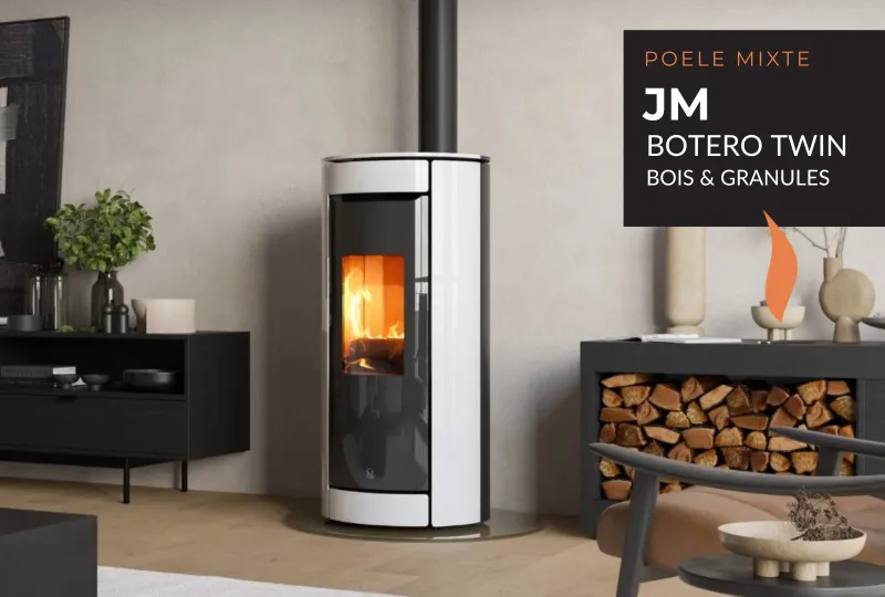 Poêle à granulés - Jolly Mec BOTERO 2 (10,0 kW)