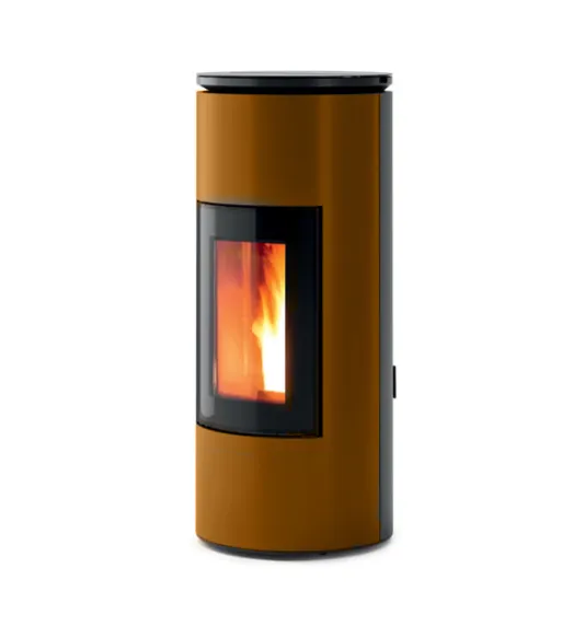 [7124002] Poêle à granulés MCZ MOOD C.AIR MATIC 8 CORE R (Métal Bronze)