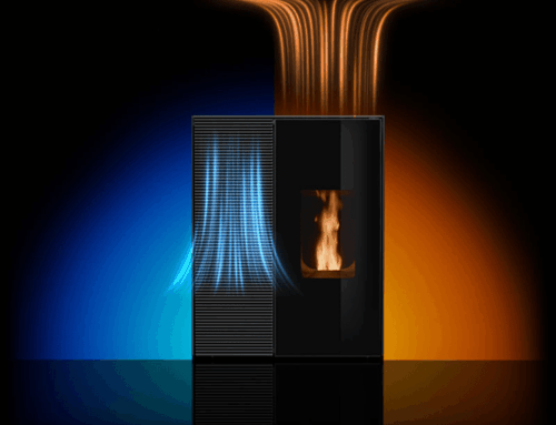 Nouveau poêle à granulés MCZ EIKO 365 : Chauffage et Climatisation dans un seul appareil 6 kW